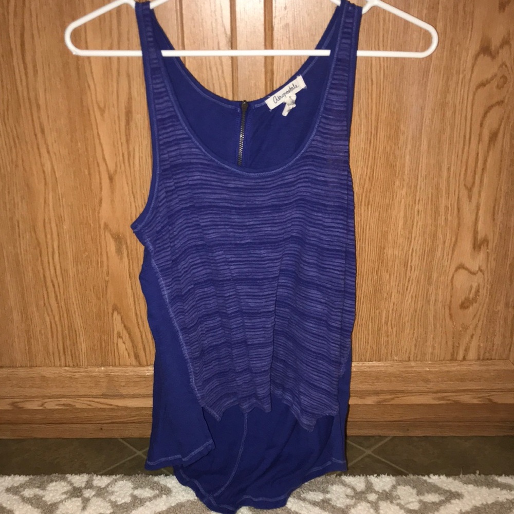 Aeropostale blue tank top